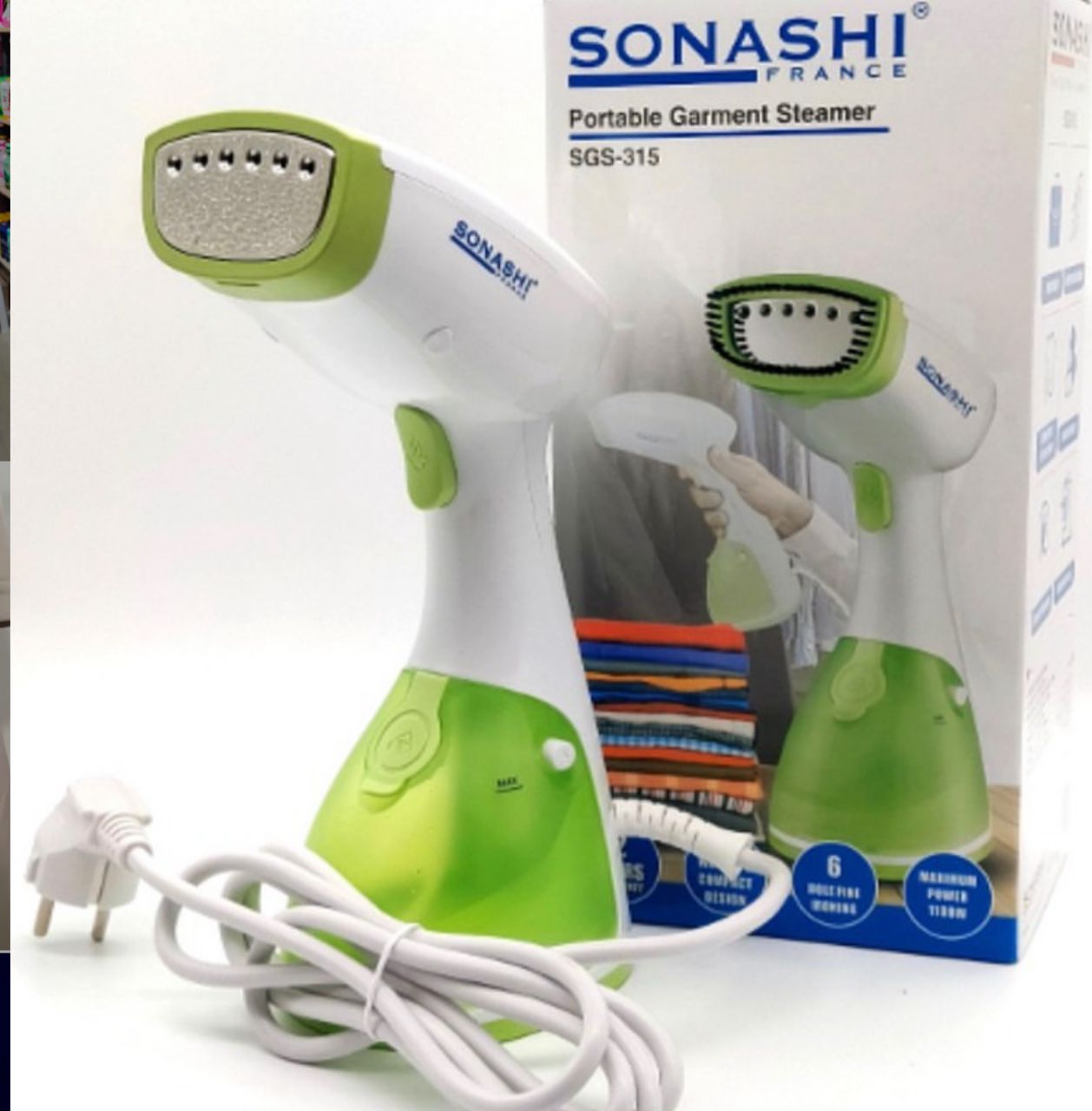 🌟 Défroisseur Vapeur Portable SONASHI – Puissance & Efficacité 🌟